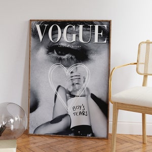 Vogue Poster Printable Aesthetic Poster Vogue Magazine - Etsy