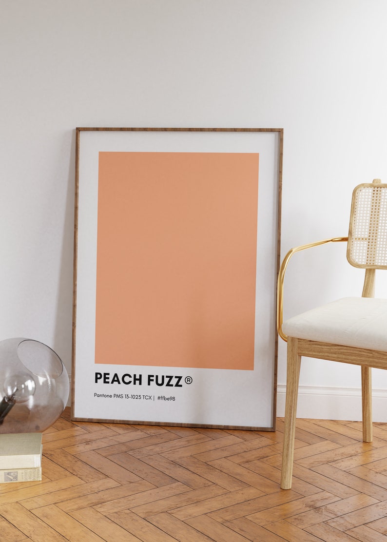 Pantone Color of the Year PANTONE 2025 Print Poster Pantone Etsy UK