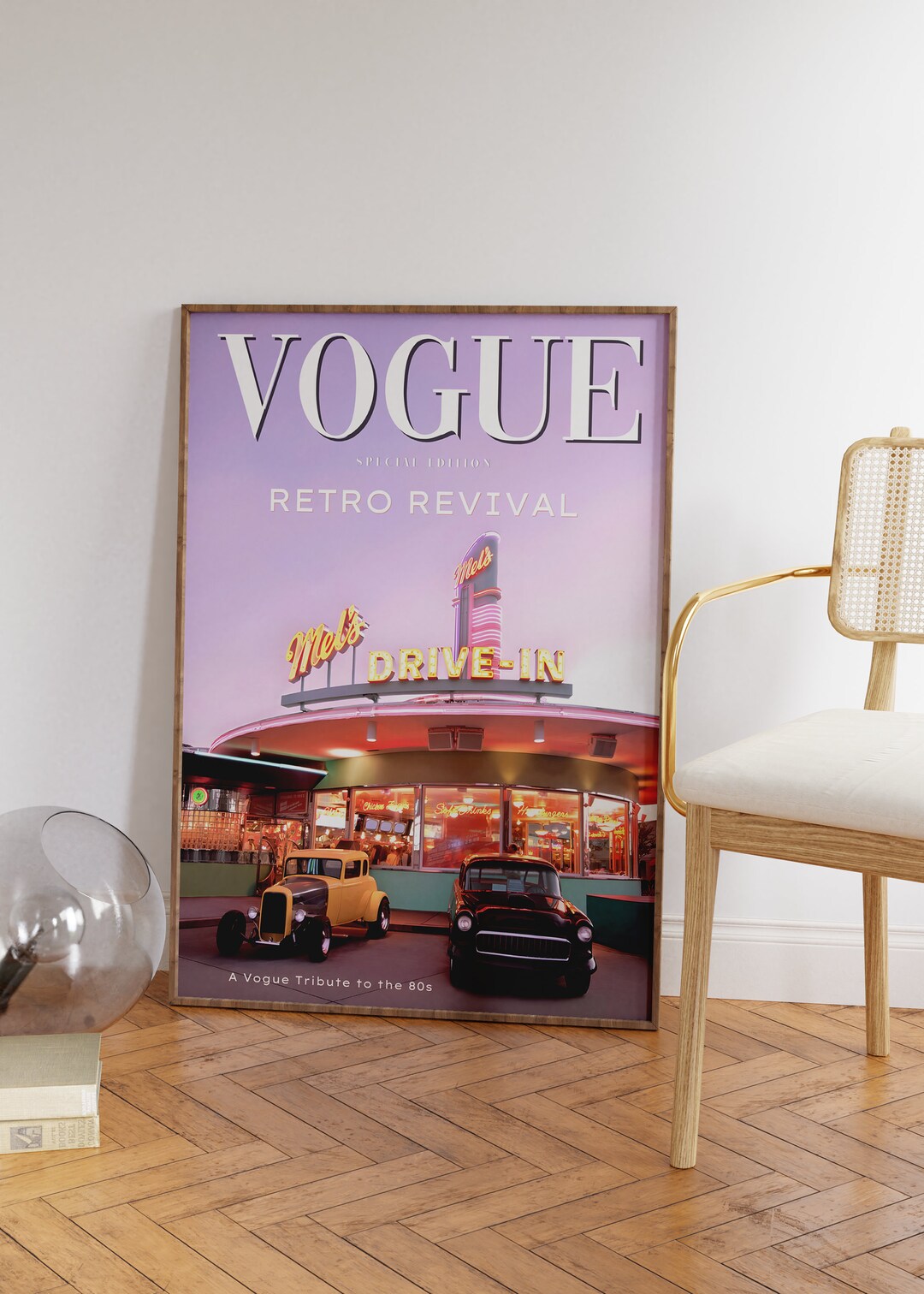 Vogue Poster Printable Aesthetic Poster Vogue Magazine - Etsy