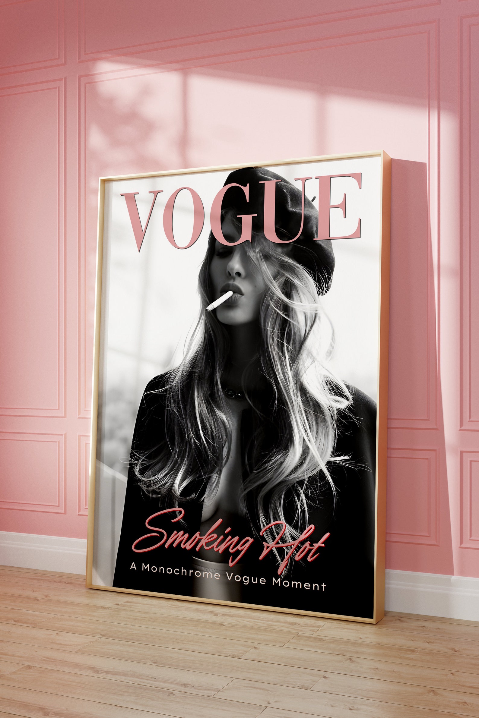 Vogue Poster Printable Aesthetic Poster Vogue Magazine - Etsy