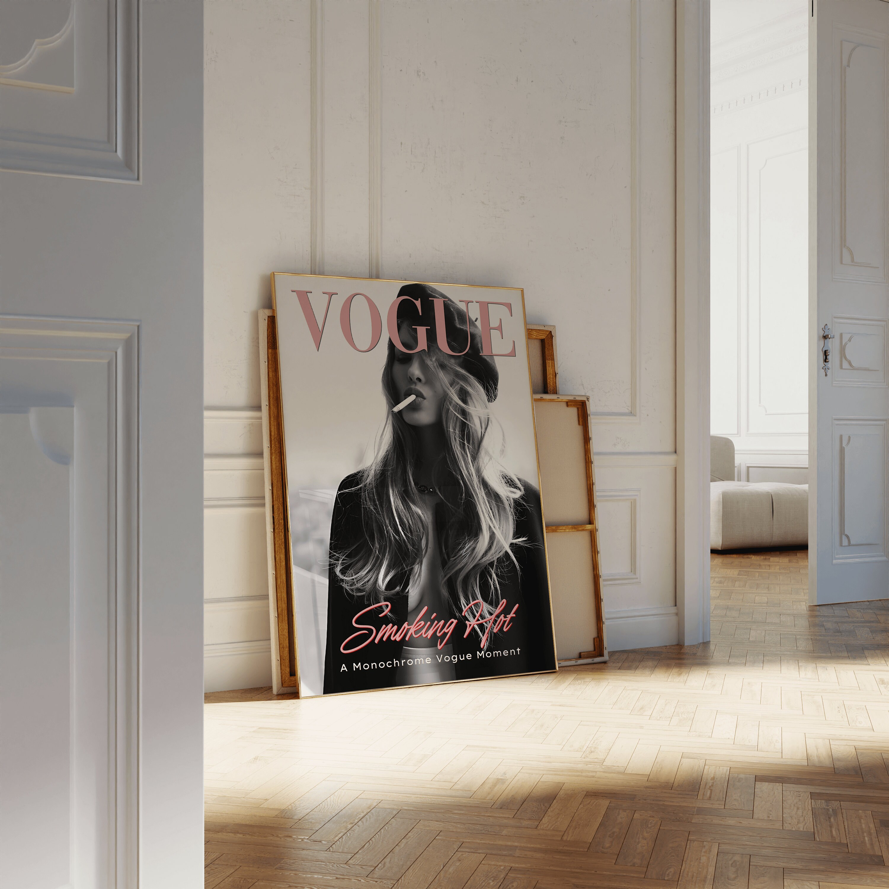 Vogue Poster Printable Aesthetic Poster Vogue Magazine - Etsy