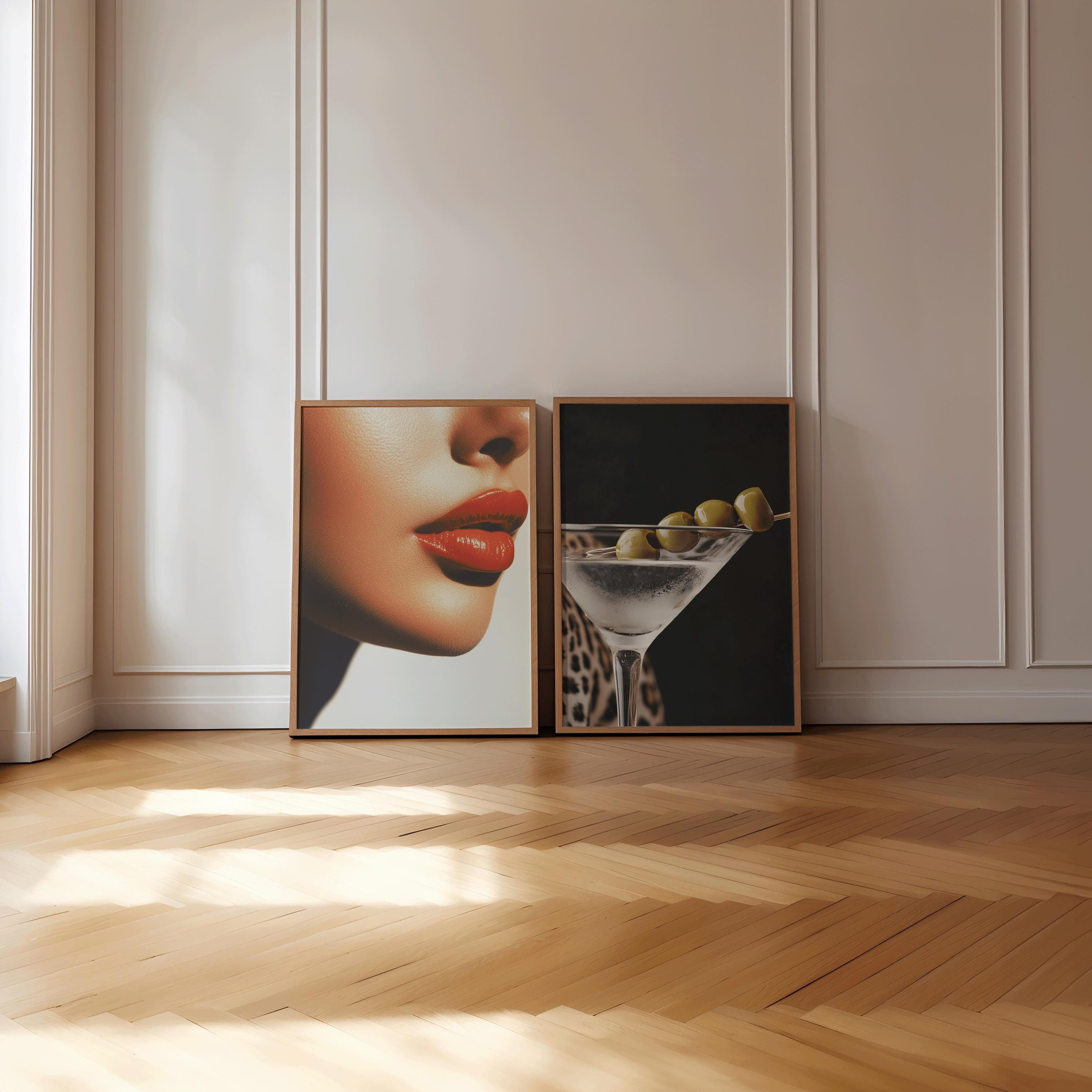 Set of 2 LUXURY FEMME FATALE Poster Printable, Vogue Poster, Chic Poster Print, Fashion Poster Print, Fashion Wall Art, Hypebeast Wall Art