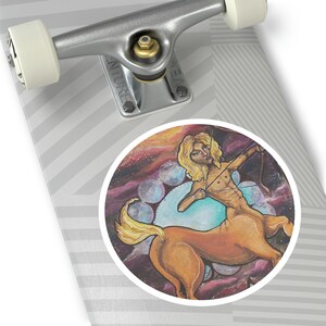Sagittarius Babe - Indoor/Outdoor Sticker