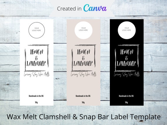 How to make clp labels for wax melts