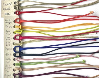 Elastico per diario di viaggio: fascia di collegamento per quaderno, formato A5/A6