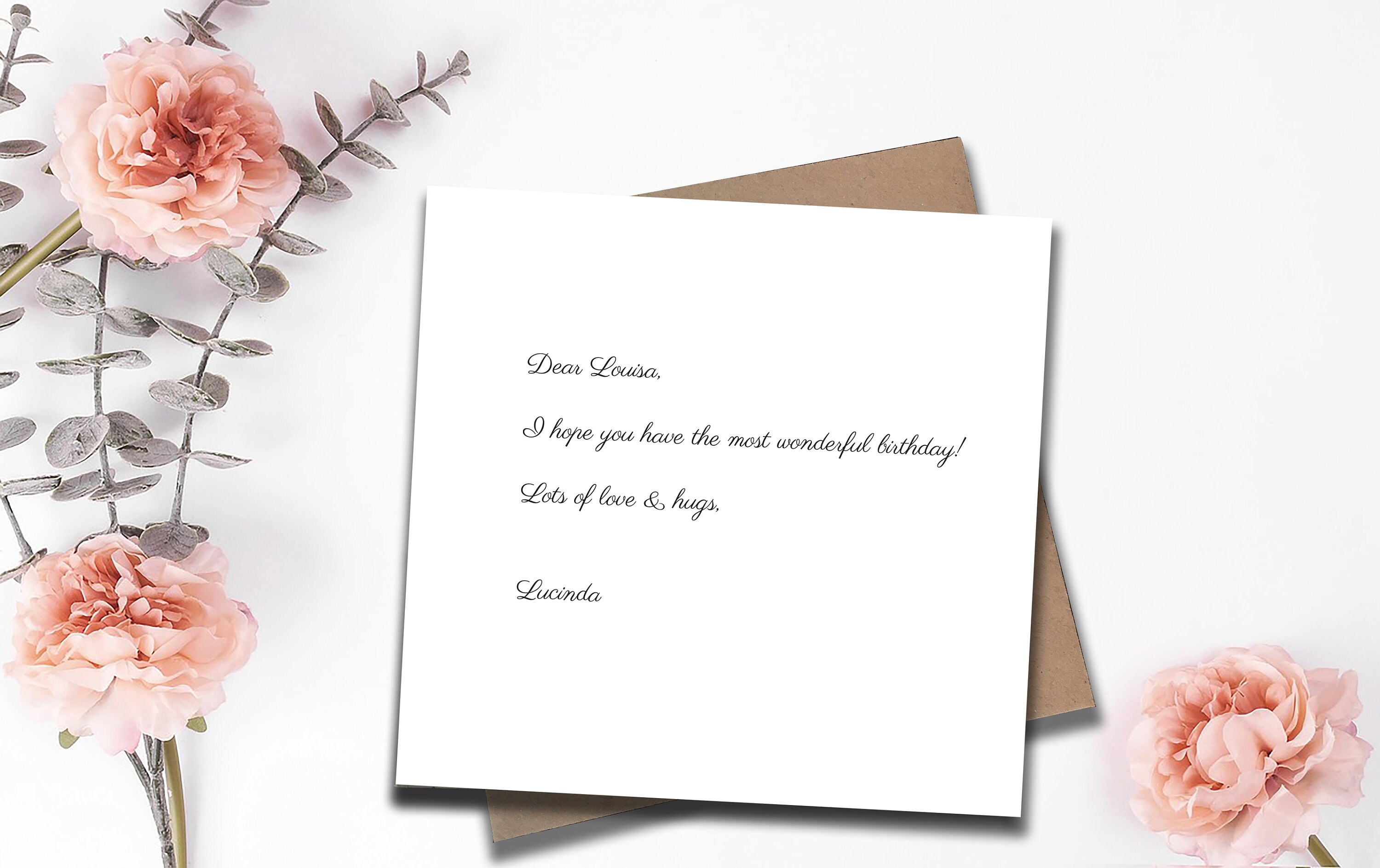 Thank You Card Hand Drawn Thank You Card Old Fashioned Stationery - Etsy