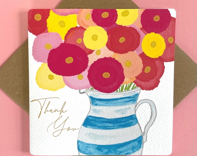 Thank you card