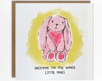Newborn baby boy/girl card