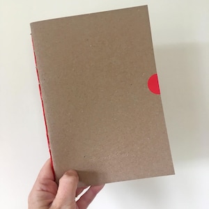 Bloc-notes fin A5 ou A6 | Recharge 120 gsm 100 gsm 80 gsm | pages blanches | pages à points | pages lignées| Recharge A5 durable| texte personnalisé