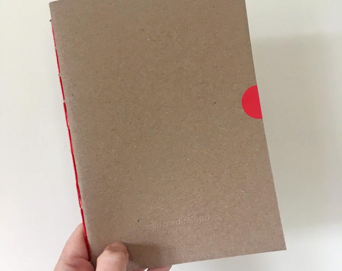 A5 or A6 slim notebook| 120gsm 100gsm 80gsm refill | blank pages | dot pages | lined pages| A5 refill sustainable| custom text
