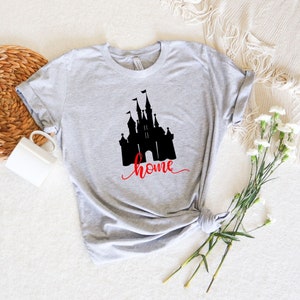 Home Disney Castle Shirt, Disney Shirt, Castle Home Shirt, Disneyland Shirt, Disney Gift, Cinderella Castle Shirt, Disneyworld Shirt