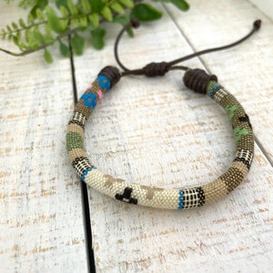 Waterproof Adjustable Bracelet, Cotton Bracelets, Surfer Bracelet Set for Men & Women, Boho Bracelet Men Cotton, Matching Bracelet