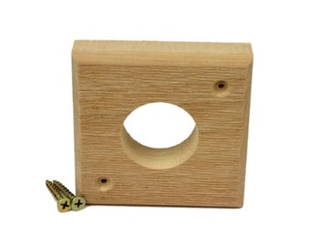 Kettle Moraine Cedar Predator Guard for Bluebird Houses and Nest Boxes