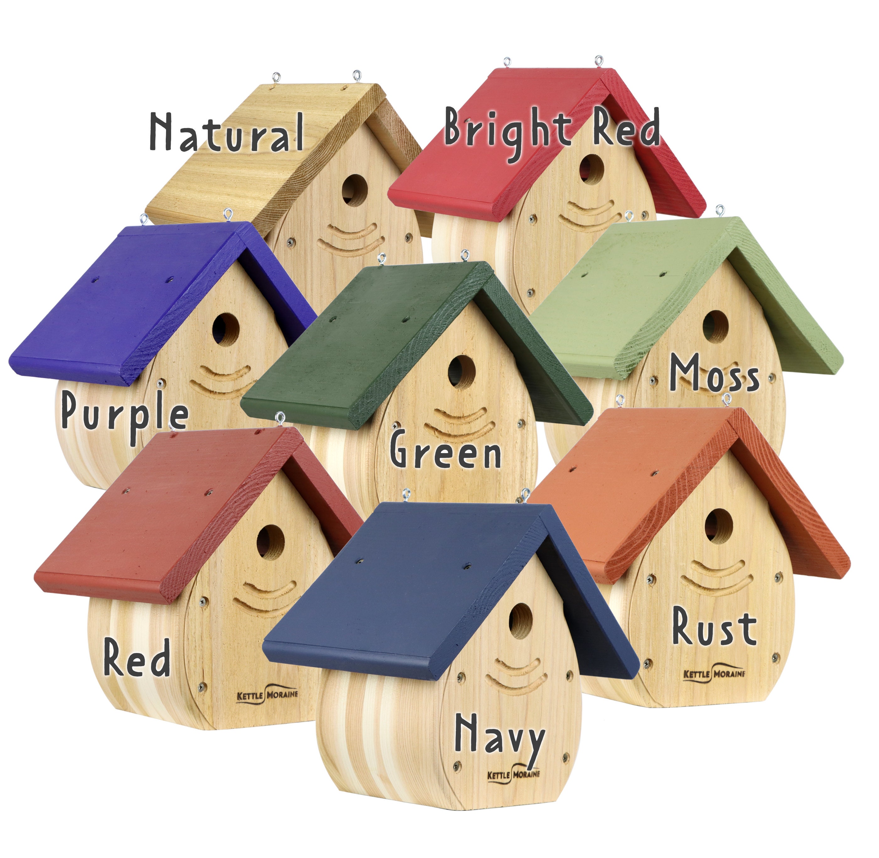 Kettle Moraine Tear Drop Cedar Nest Box/bird House for Wrens & Etsy