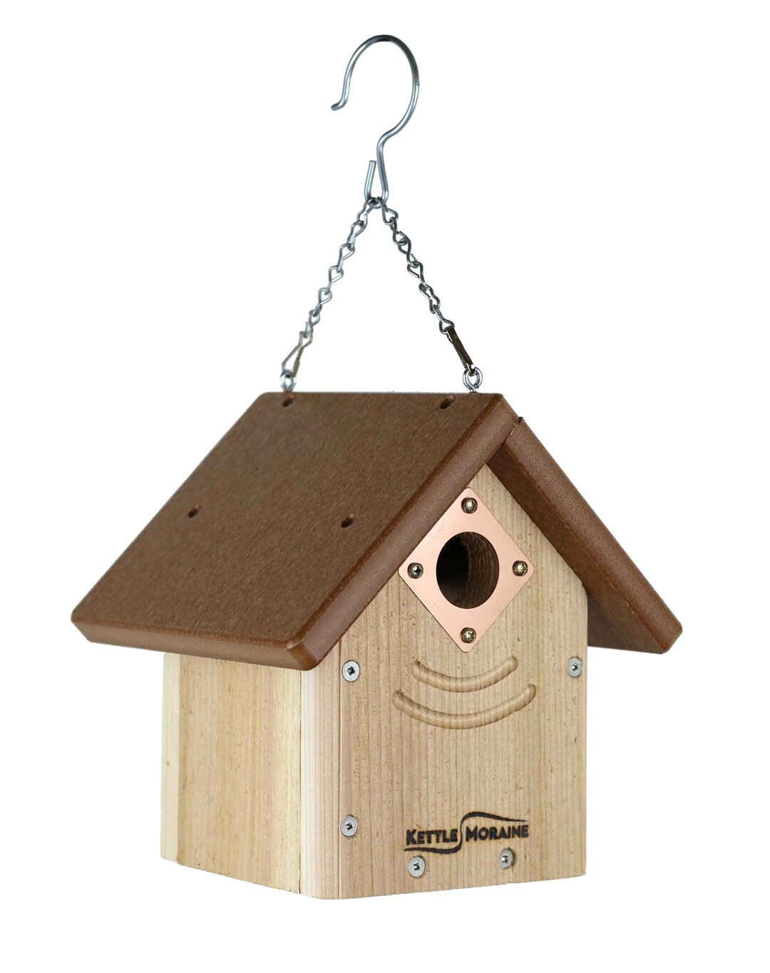 Kettle Moraine Traditional Cedar Nest Box/bird House for Wrens