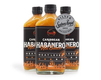 Habanero Hot Sauce Caribbean pepper sauce 200ml Pepper By Pinard