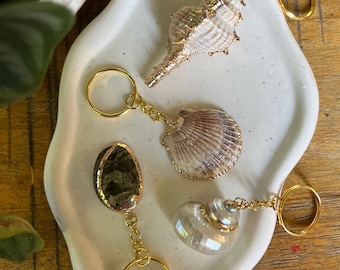 seashell keychain