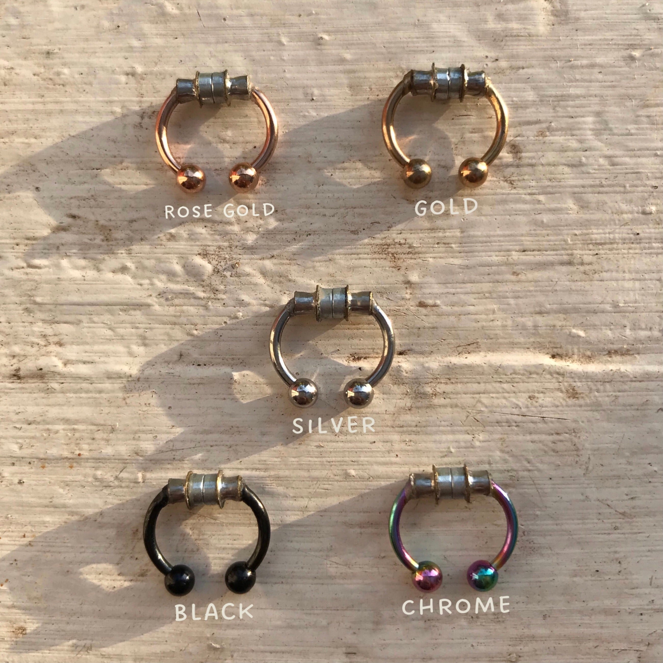 Handmade Septum Fuax Septum Fake Septum Painless Etsy