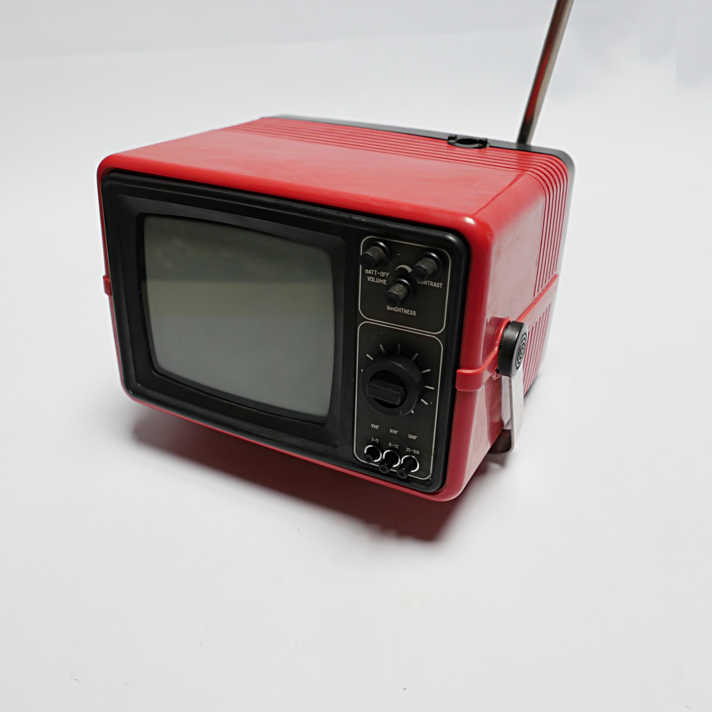 80s portable color tv - Etsy 日本
