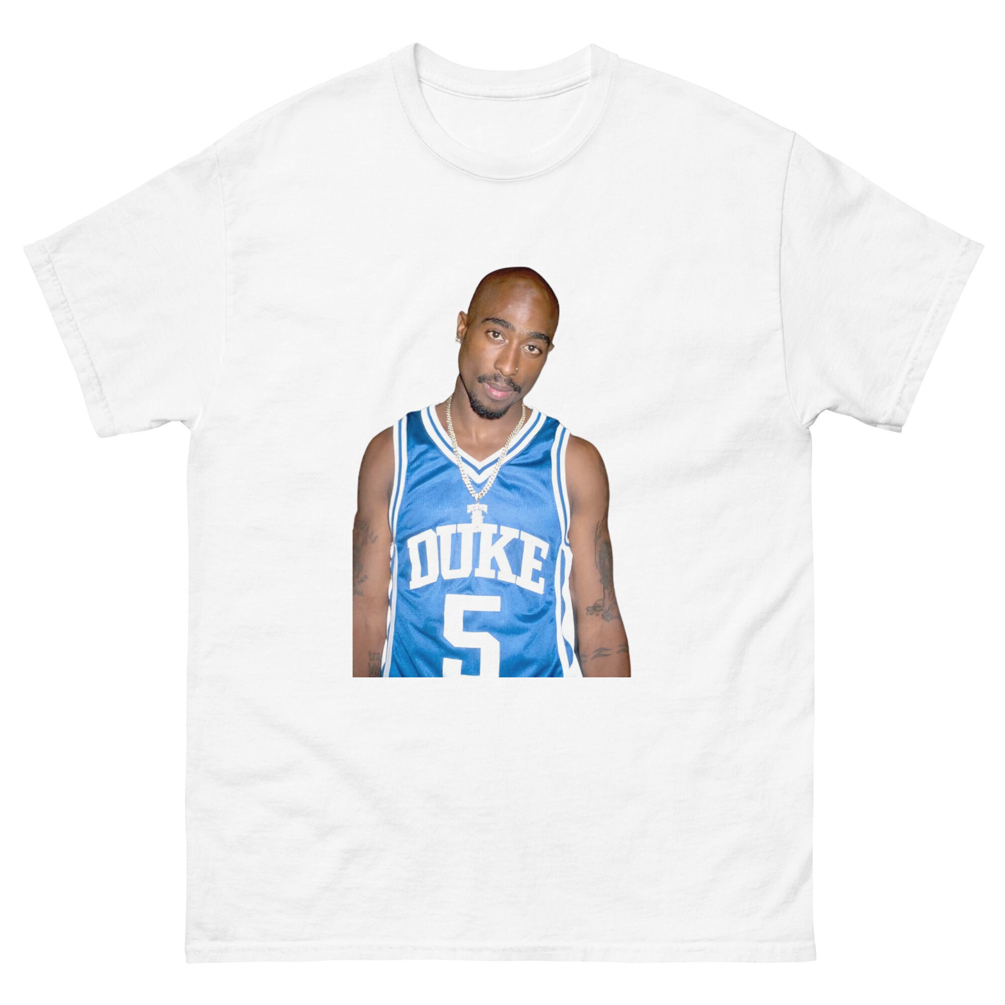 Tupac Shakur Duke Jersey T-shirt | Etsy