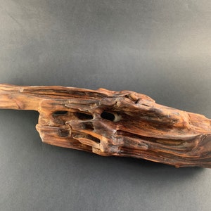 Wooden Organic Sculpture Home Decor Object, Unique Handmade Wood Pieces for Nature Lovers, Live Edge Rustic Wood Slabs, Aquarium Driftwood