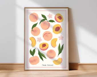 Lámina artística del equipo Conrad Peach: Verano en que me volví hermosa (descarga digital)