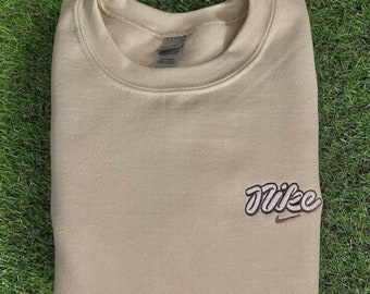 dark brown nike crewneck