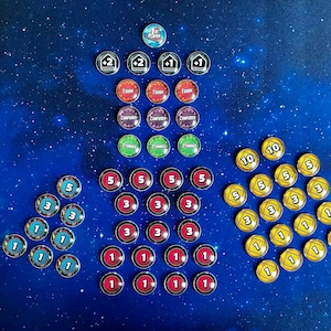 Conjunto de fichas principais do Marvel Champions LCG