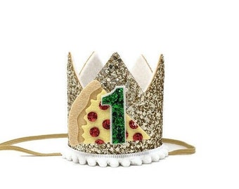 Pizza Party, Pizza crown, Pizza Party Hat, Little Blue Olive, Pepperoni Pizza Party Theme, Pizza Crown