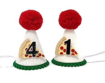 Pizza Party, Pizza Hat, Pizza Party Hat, Little Blue Olive, Pepperoni Pizza Party Theme, Italian Pizza Party