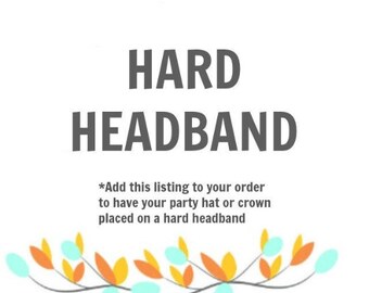 Hard Headband or Alligator Clip