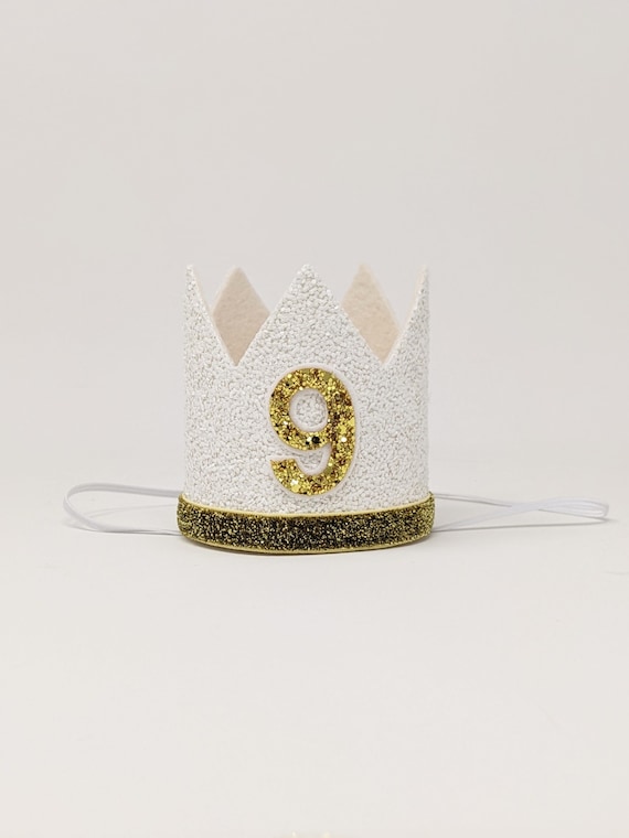 Corona Di Compleanno Con Margherite Per 1° Anno – Cappello Morbido In Feltro Per Festa E Foto - 5