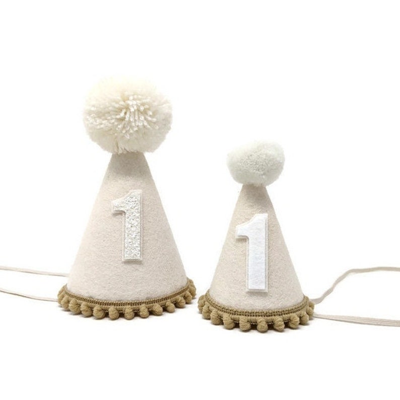 Linen Birthday Party Hat Birthday Party Hat Boys First Etsy