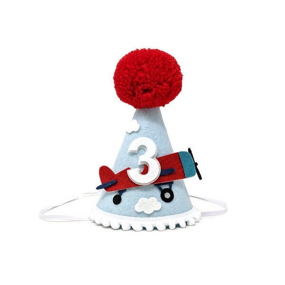 Airplane Birthday, Airplane Party Theme, Airplane Birthday Hat, Airplane Party Hat, Little Blue Olive, Plane Birthday