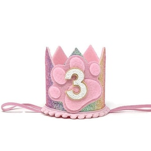 Paw Birthday Hat, Dog Paw Birthday Party, Dog Birthday, Cartoon Birthday Party, Little Blue Olive, Puppy Birthday, Paw Print