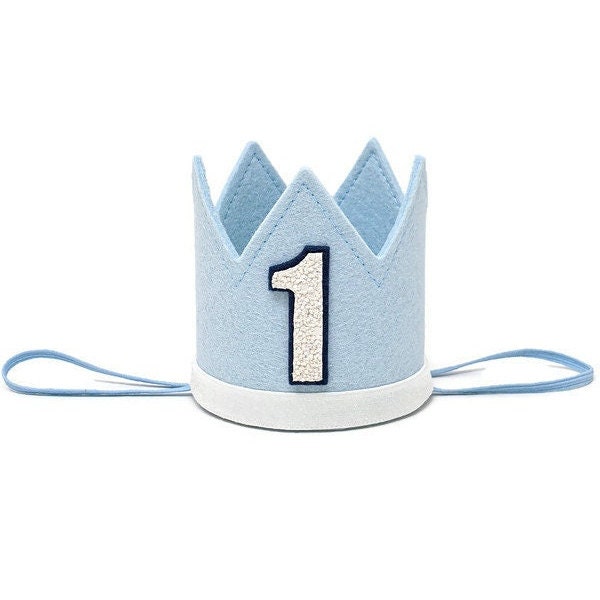 First Baby Boys Hat In Light Blue main image 1