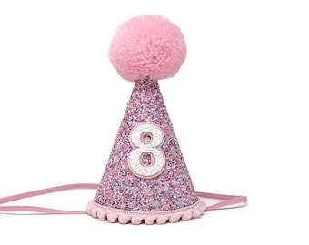 Premier anniversaire, premier anniversaire de fille, chapeau de fête, chapeau d'anniversaire tous âges, chapeau de fête d'anniversaire, petite olive bleue, smash de gâteau