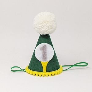 Golf Party Hat, Golfing Party, Hole in One, Little Blue Olive Party Hat