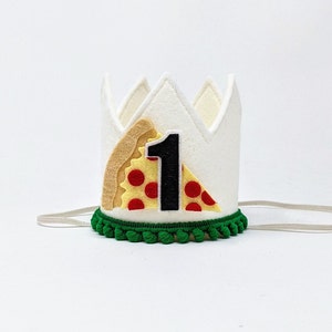 Pizza Party, Pizza crown, Pizza Party Hat, Little Blue Olive, Pepperoni Pizza Party Theme, Pizza Crown