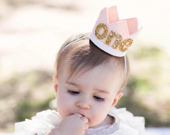 First Birthday Girl Party Hat,  1st Birthday Party Hat, Birthday Party Hat, Little Blue Olive