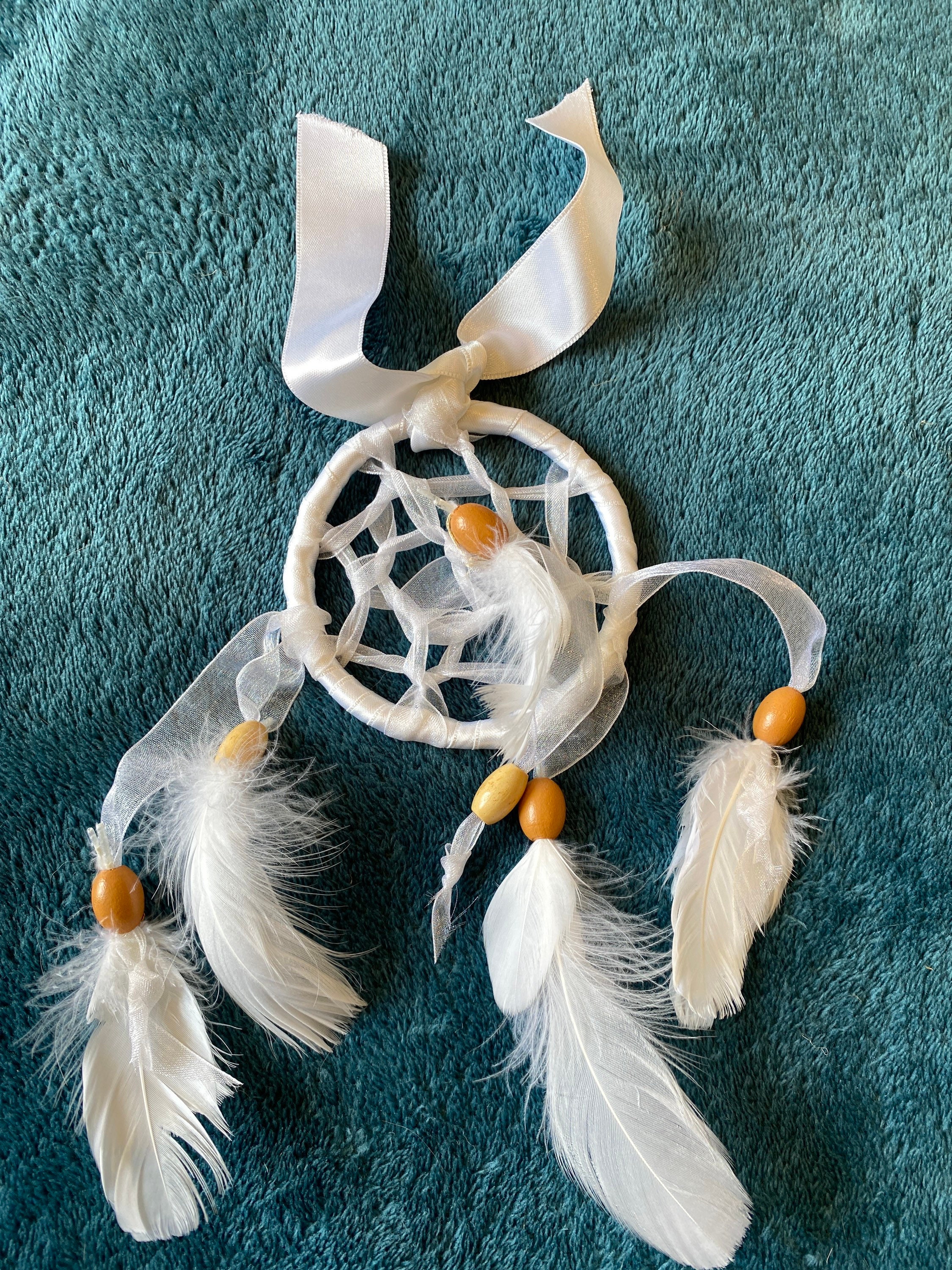 Dreamcatcher Plumes Blanches
