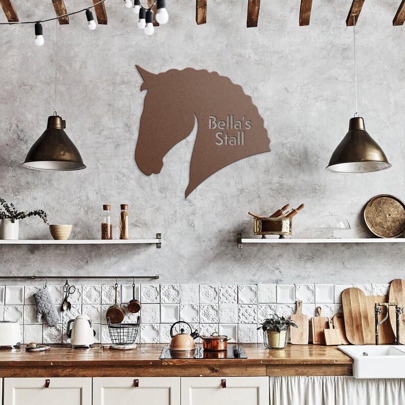 Custom Horse Stall Name Plate, Horse Stall Name Sign, Nameplates, Horse