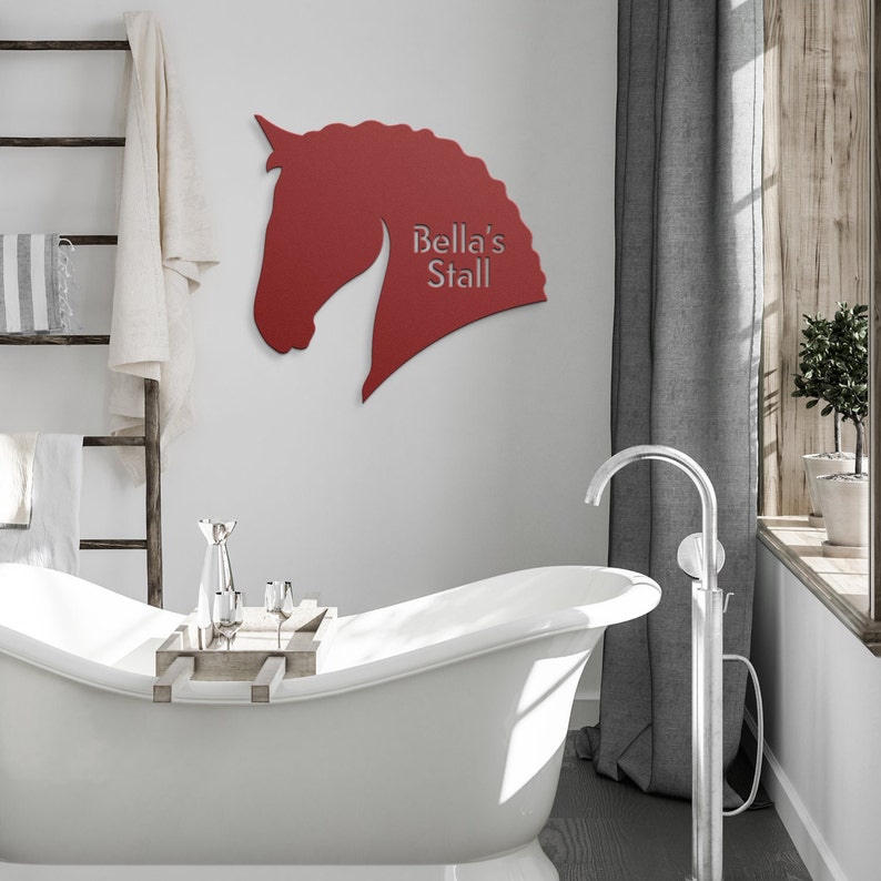 Custom Horse Stall Name Plate, Horse Stall Name Sign, Nameplates, Horse