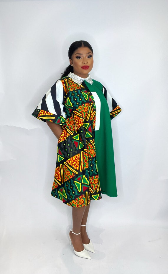 Simple Ankara Short Gown Styles to Rock 2019 | Dezango | Ankara gown styles,  Ankara short gown styles, African design dresses