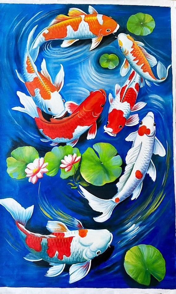鯉の絵画 【公式通販】