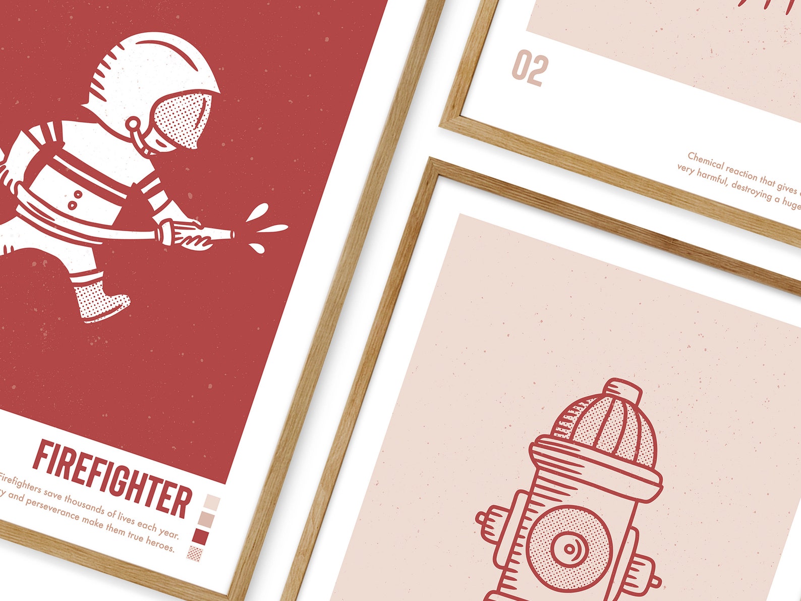 Fire Hydrant Print | Firefighter Digital Download | Firefighting Art ...