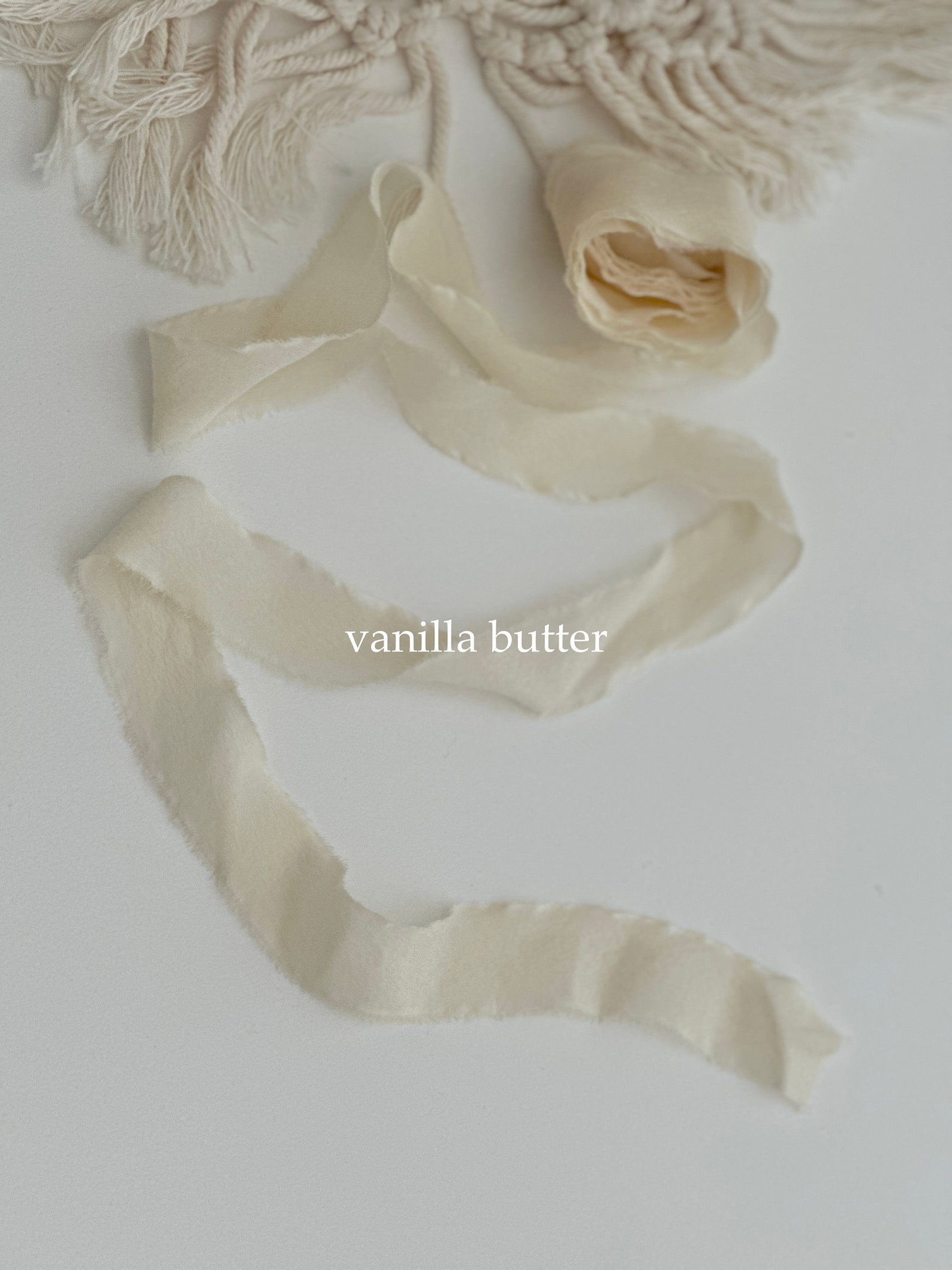 Hand Torn 100% Pure Silk Ribbon for Wedding Events | High End Frayed ...