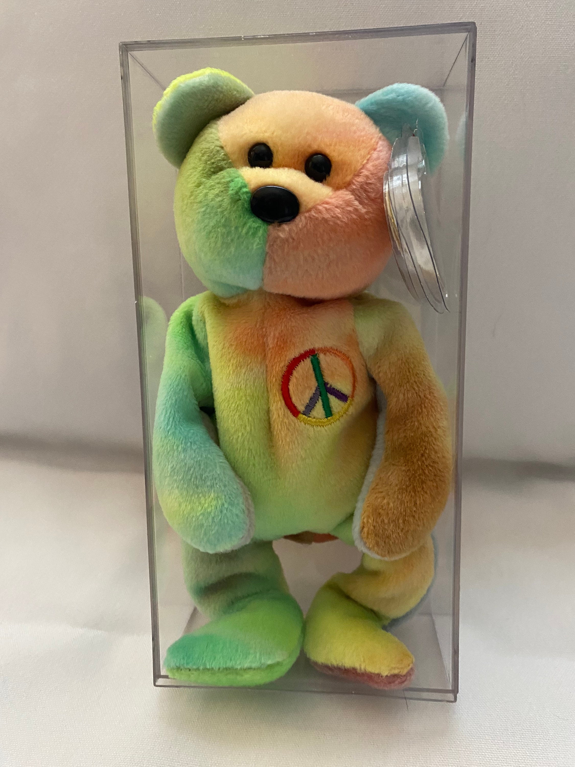 RARE Peace Beanie Baby Limited Edition - Etsy