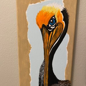 Pelican painting