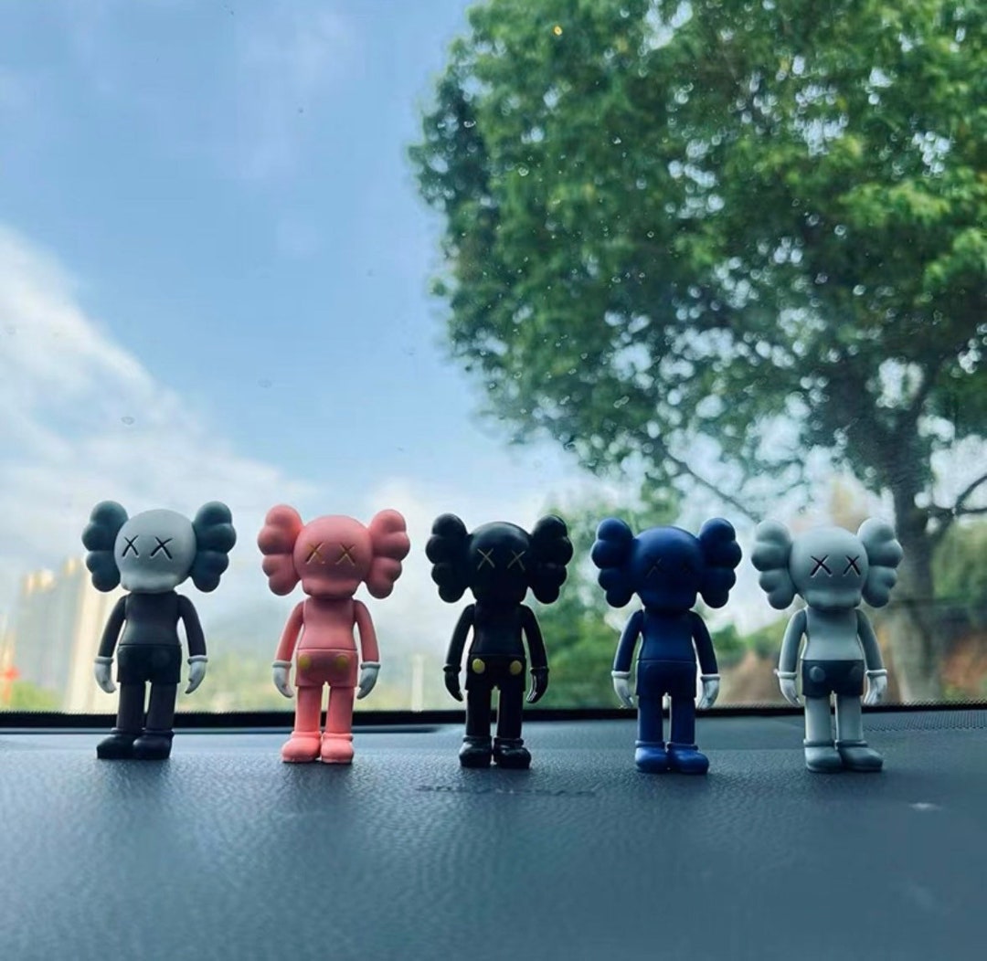 Kaws Figurine Car Accessories Collection Gift for Kaws Fan Etsy